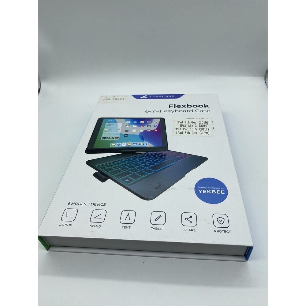 Typecase Flexbook Touch 6 in-1 Keyboard Case For iPad Pro 10.5”/ 7th Gen / Air 3